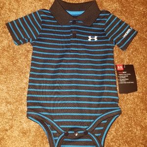 Baby Under Armour onsie NEW
